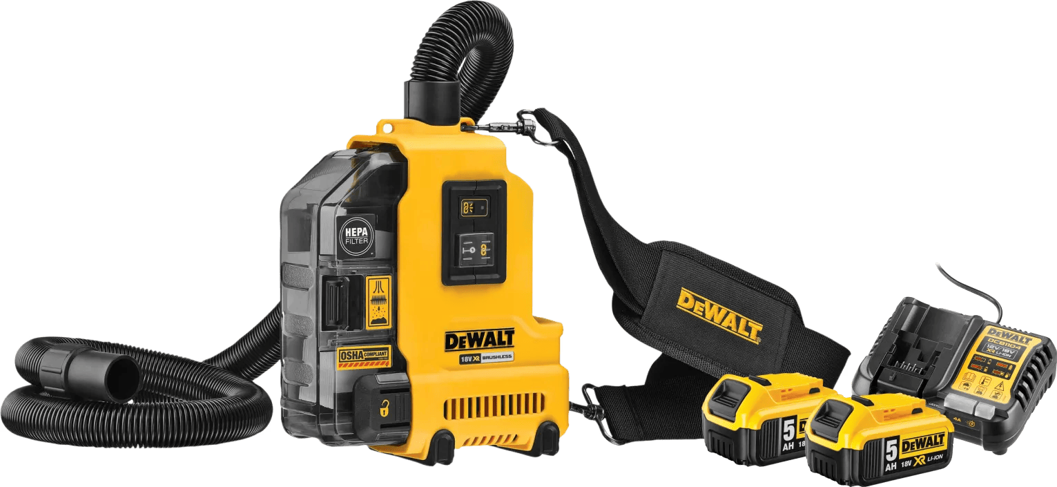 DeWalt DWH161N-XJ 5,0 Ah Accu (2x) Starterspakket