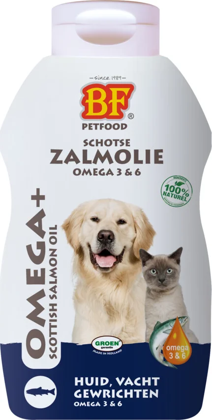 BF Petfood Zalmolie 500 ml