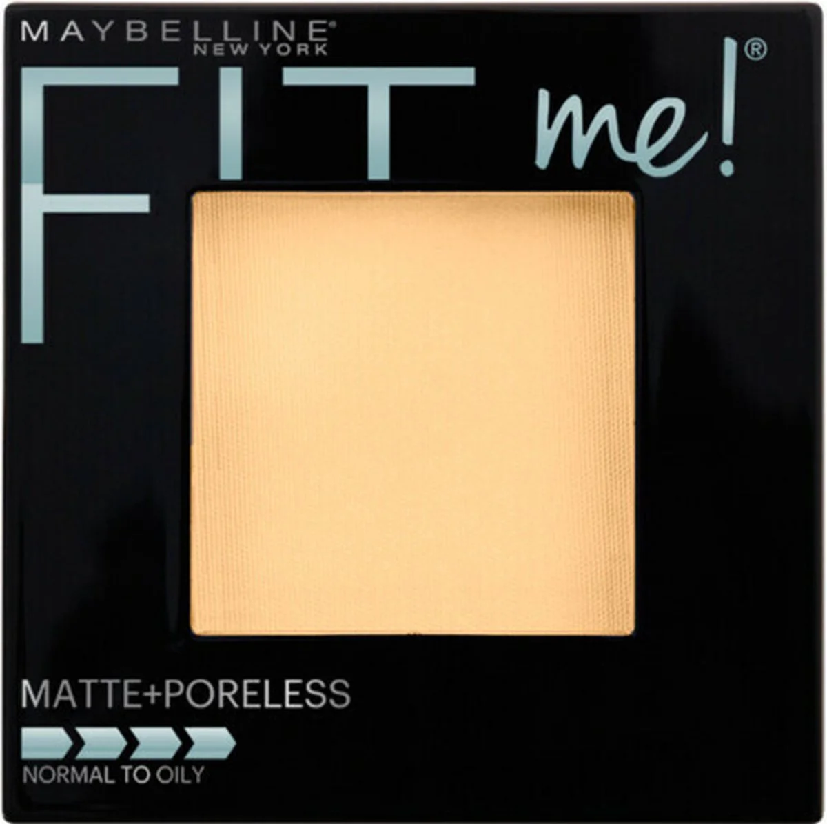 3x Maybelline Fit Me Matte + Poreless Poeder 105 Natural