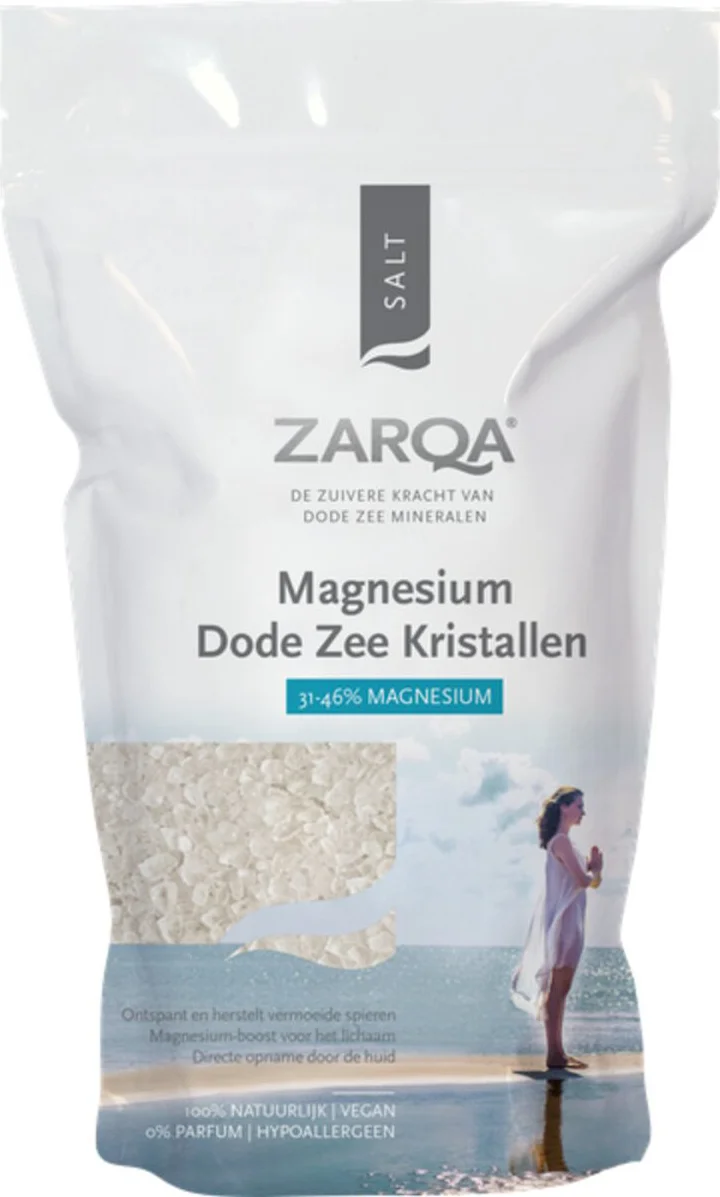 3x Zarqa Dode Zeekristallen Magnesium 1 kg