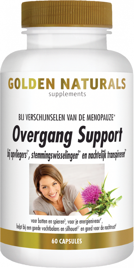 Golden Naturals Overgang Support 60 vegacapsules