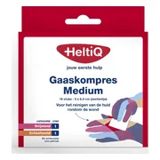 HeltiQ Gaaskompres Medium 16ST