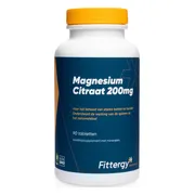 Fittergy Magnesium Citraat 200mg 90TB