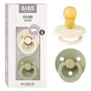 BIBS Fopspeen 18+ Maanden Ivory/Sage 2ST