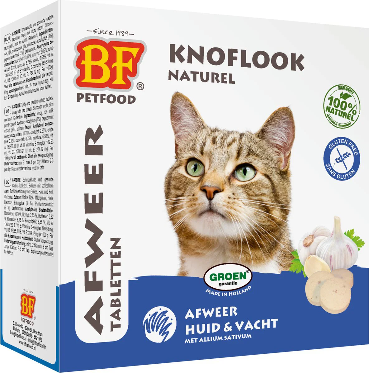 Biofood Petfood Knoflook Naturel Tabletten 100TB