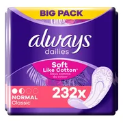 4x Always Inlegkruisjes Twist & Flex Normal 58 stuks