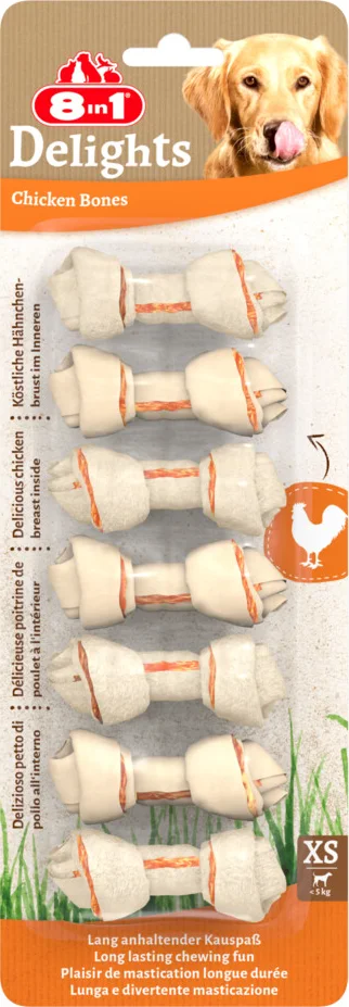 6x 8in1 Delights Bone XS 7 stuks
