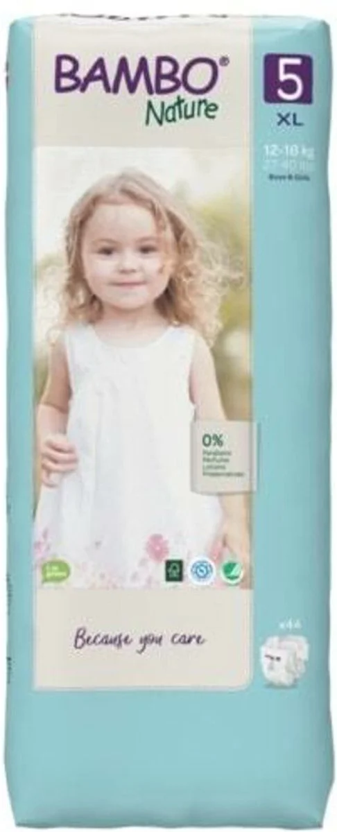 Bambo Nature Luiers Maat 5 XL 44ST