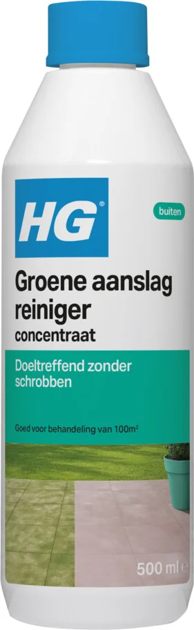 6x HG Groene Aanslagreiniger Concentraat 500 ml