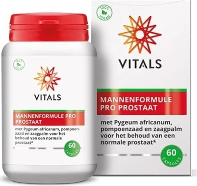 2x Vitals Mannenformule Pro Prostaat 60 vegacapsules