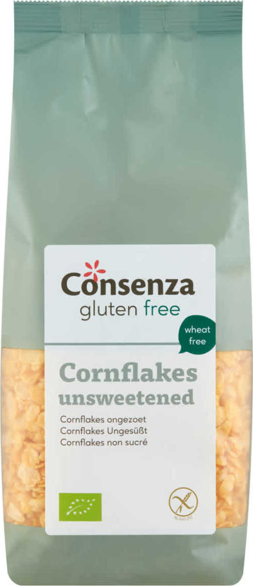 Consenza Bio Cornflakes Ongezoet 200GR