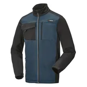 PARKSIDE Heren softshell jas (Zwart/blauw, M)