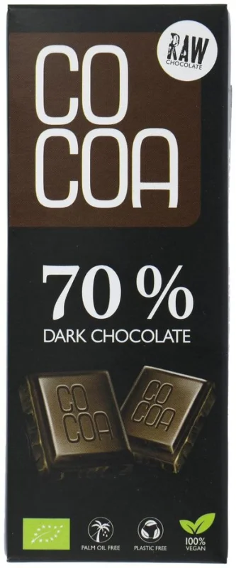 Cocoa 70% Dark Chocolate Reep 40GR