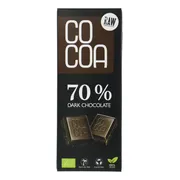 Cocoa 70% Dark Chocolate Reep 40GR