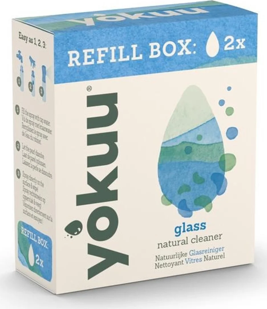 Yokuu Glasreiniger Refill Box 2ST
