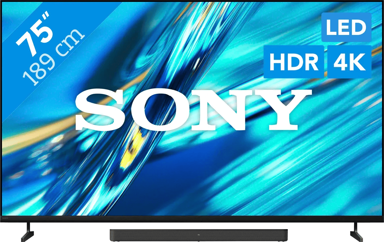 Sony Bravia 3 II Led 75" (2026) + Sony HT-S2000 Zwart