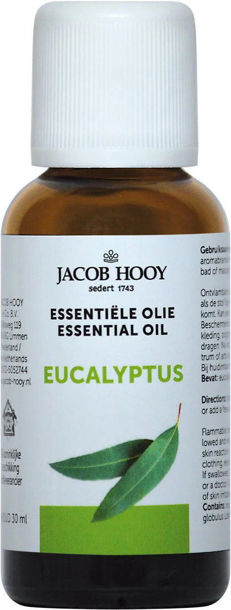 Jacob Hooy Essentiële Olie Eucalyptus 30ML