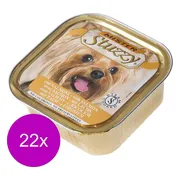 22x Stuzzy Hondenvoer Paté Zalm 150 gr