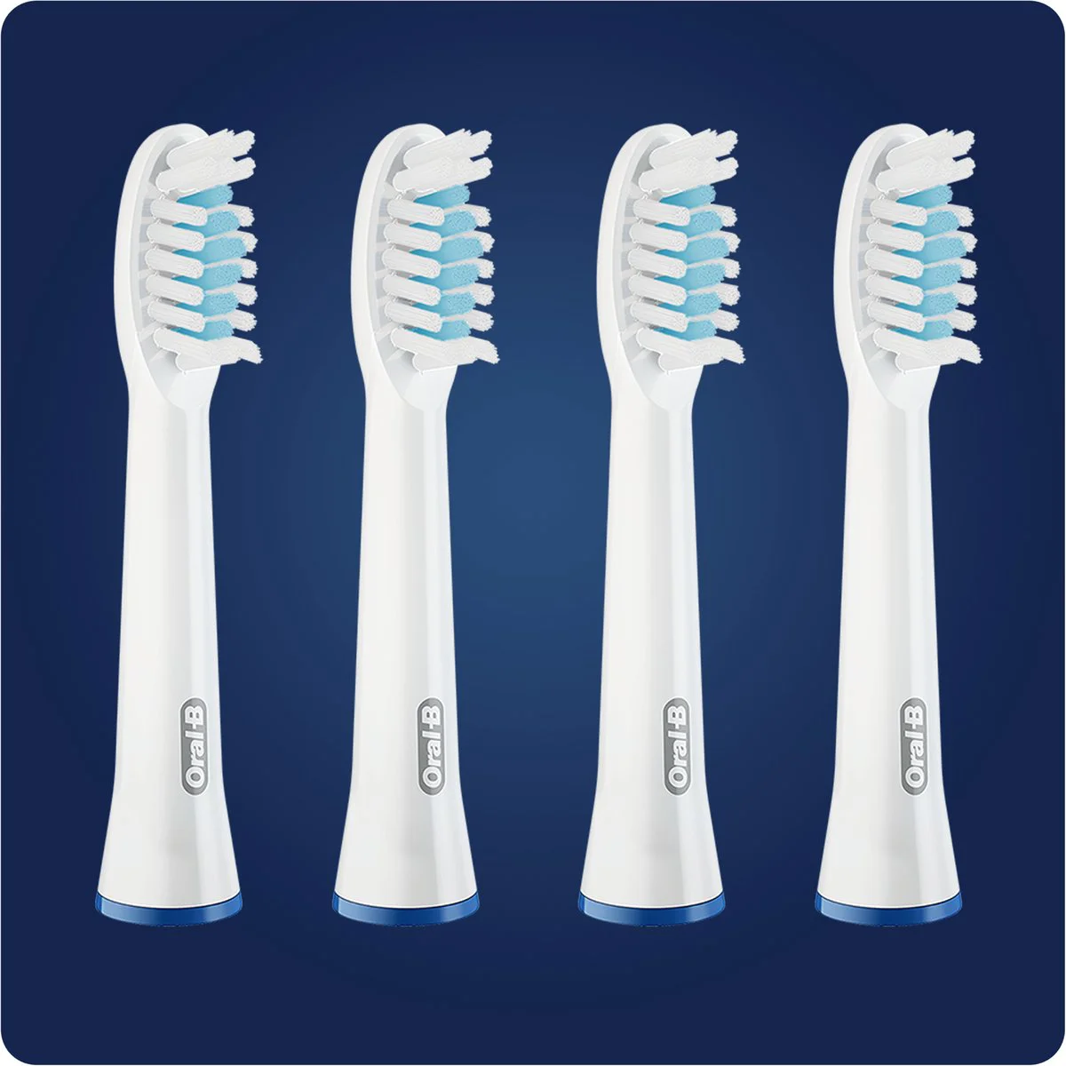 Oral-B Pulsonic SR32-4 - Opzetborstels - 4 stuks - Wit