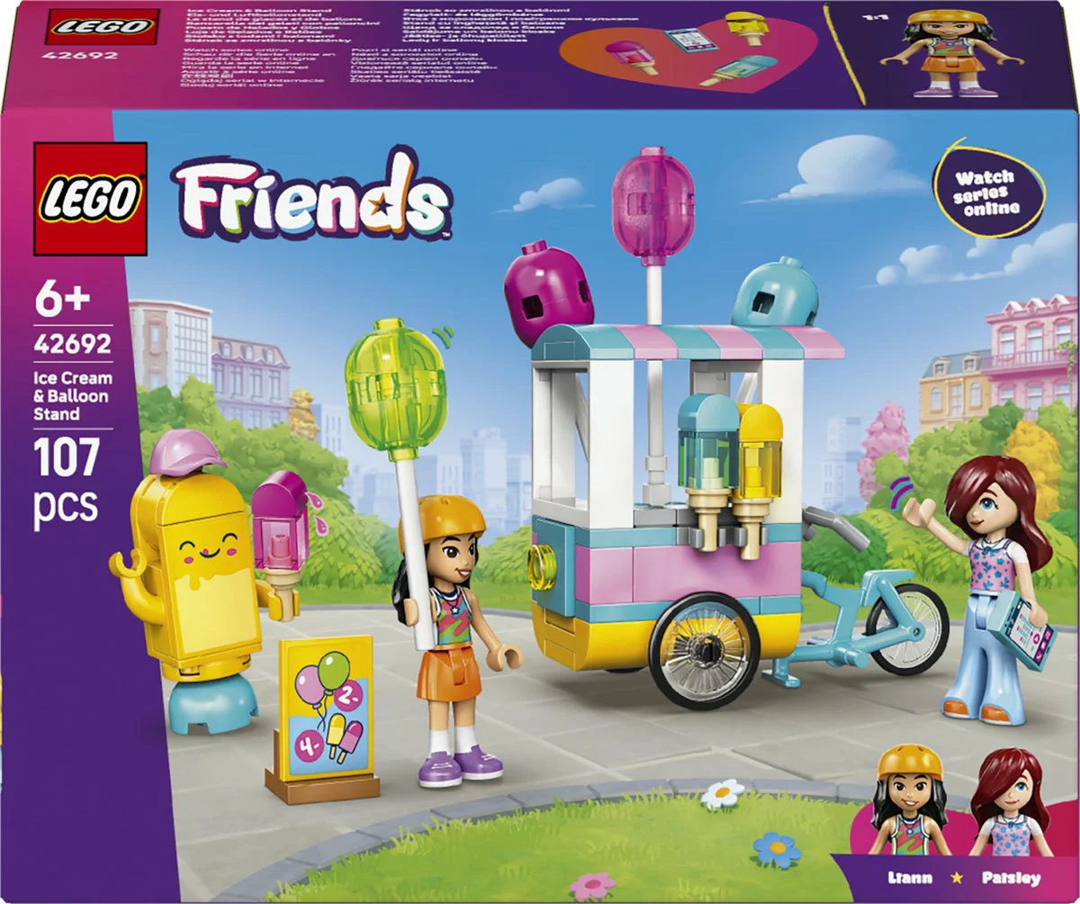 LEGO Friends IJsjes- en ballonnenkraam 42692