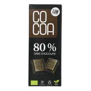 Cocoa 80% Dark Chocolate Reep 40GR