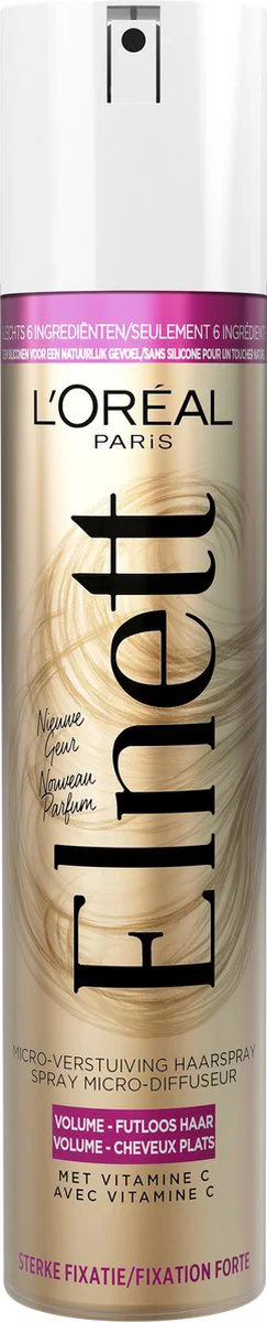 L'Oréal Elnett Satin Haarspray Volume Extra Sterk 200 ml