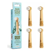 Bamboovement Brush Heads 4ST