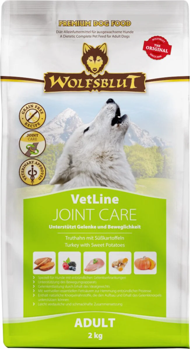 4x Wolfsblut VetLine Joint Care 2 kg