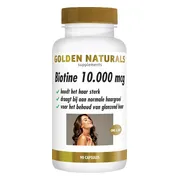 Golden Naturals Biotine 10.000mcg 90 vegacapsules