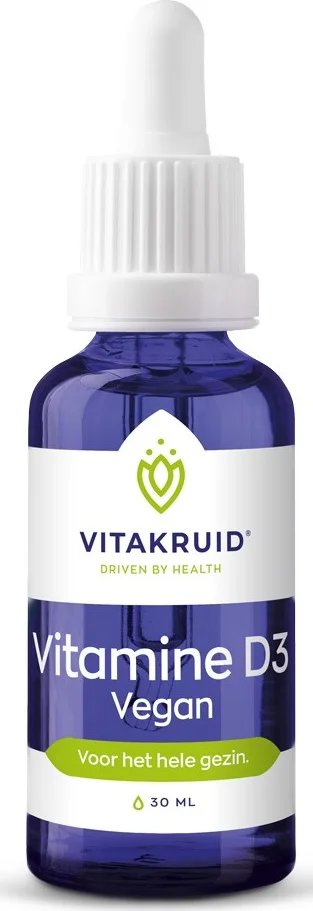 Vitakruid Vitamine D3 druppels Vegan 30 ml
