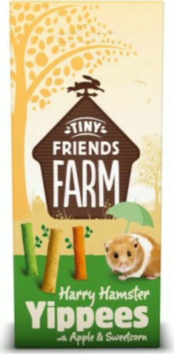 8x Tiny Friends Farm Harry Hamster Yippees 120 gr