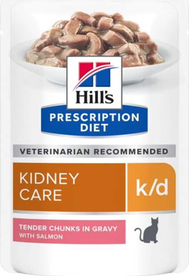 Hill's Kattenvoer Nat Prescription Diet k/d Kidney Care Zalm 85 gr
