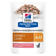 Hill's Kattenvoer Nat Prescription Diet k/d Kidney Care Zalm 85 gr