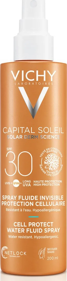 Vichy Capital Soleil Cell Protect Fluid Spray SPF30 200ML