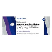 Leidapharm Paracetamol Coffeine Tabletten 20st 20TB