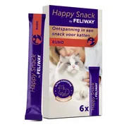 Feliway Happy Snack Kat Rund 6x15 gr