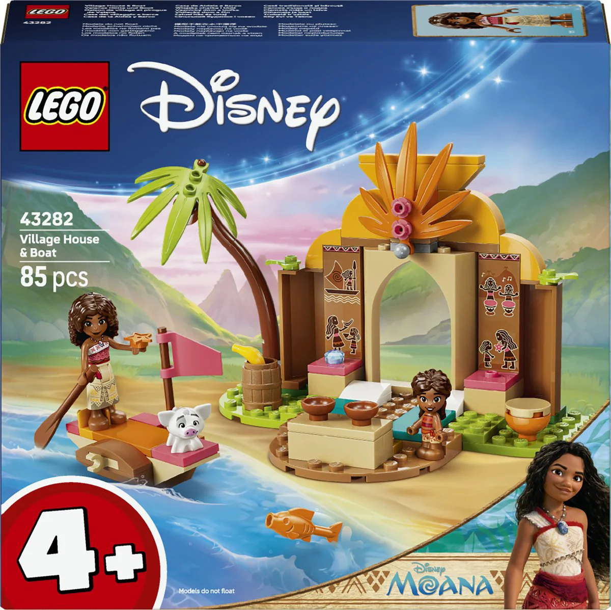LEGO Disney Dorpshuis en boot 43282