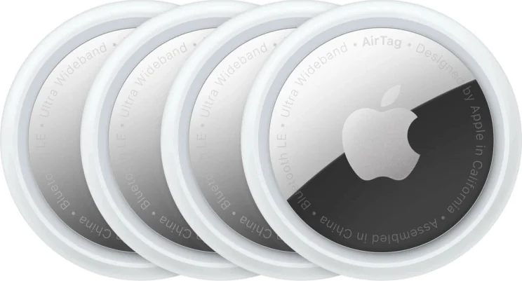 Apple AirTag - 1e generatie (2021) - 4 stuks