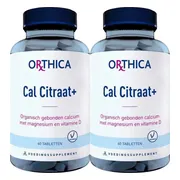 2x Orthica Cal Citraat+ 60 tabletten