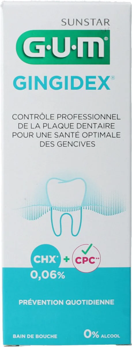 GUM Gingidex 0,06% Mondspoelmiddel 300ML