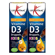2x Lucovitaal Vitamine D3 Druppels Kids 50 ml