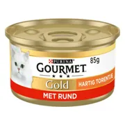 Gourmet Gold Kattenvoer Nat Hartig Torentje Rund 85 gr