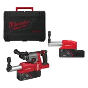 Milwaukee M18 FUEL™ Compacte accu combihamer SDS-Plus 1,7J incl. stofafzuiging 18V basic body in koffer - 4933498586