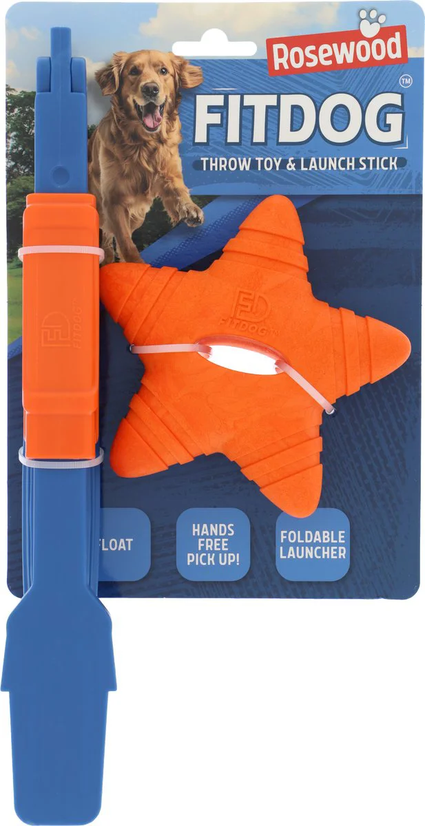 Rosewood Fitdog Star With Launcher
