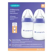 Lansinoh Natural Waves Drinkflessen 160ml 2ST