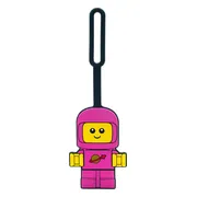 LEGO Ruimtebaby bagagelabel - roze