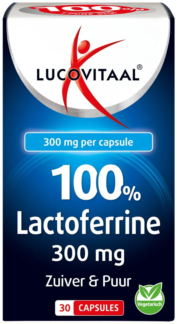 Lucovitaal 100% Lactoferrine 300 mg 30 capsules