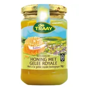 De Traay Honing Met Gelee Royale Biologisch 350GR