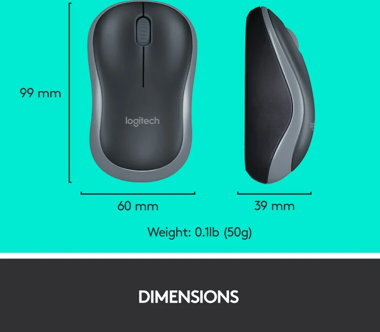 Logitech MK270 - Draadloos Toetsenbord en Muis - Qwerty