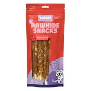 10x Braaaf Hondensnack Rol Sticks Kip 25 cm 240 gr